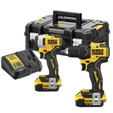 Набор из двух инструментов аккумуляторных бесщеточных DeWALT DCK2062M2T